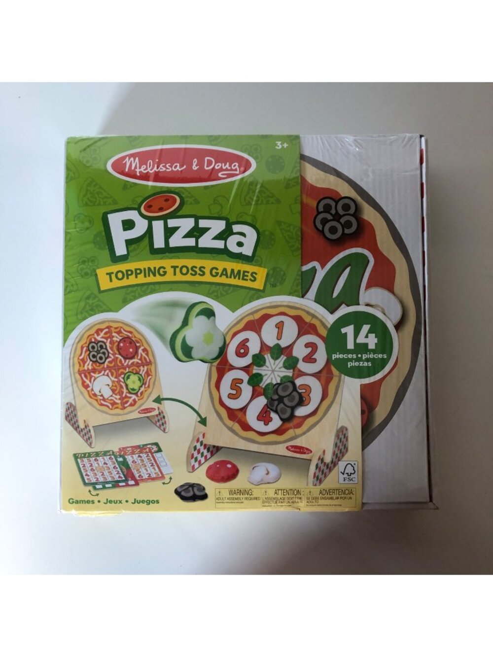 Melissa and Doug Pizza Topping Toss Game For Ages 3+